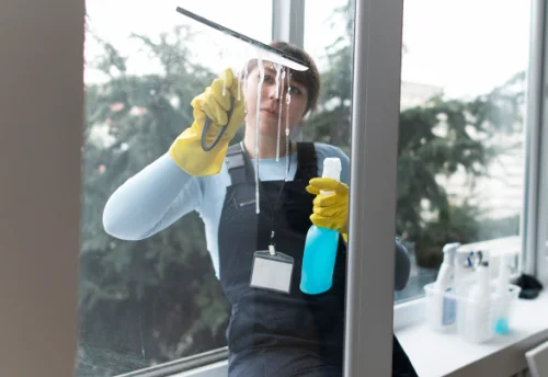 Nettoyage de vitres intérieures et extérieures à Cérilly